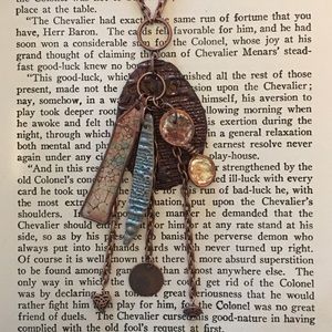 Hand crafted artisan necklace. One of a kind.